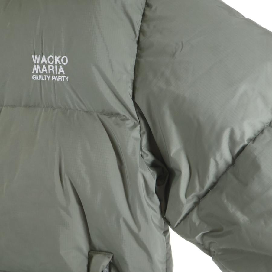 WACKO MARIA（ワコマリア） 23AW ×NANGA ナンガ ロゴ刺繍 ダウン 