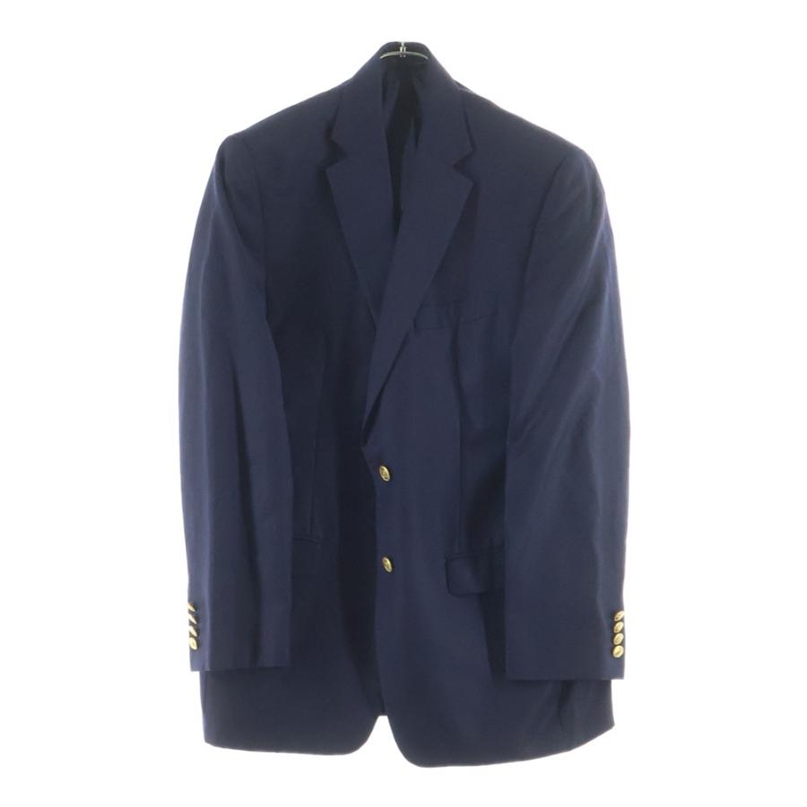 LAUREN RALPH LAUREN（ローレン ラルフローレン） ウール 紺ブレ 金