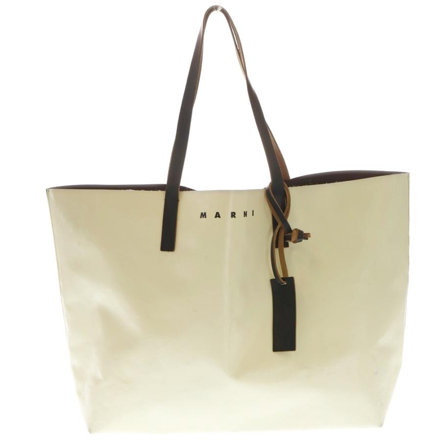 A4収納可 MARNI マルニ トライベッカ トートバッグ 肩掛け 大容量 MARNI（マルニ） TRIBECA SHOPPING BAG トライベッカ ショッピング