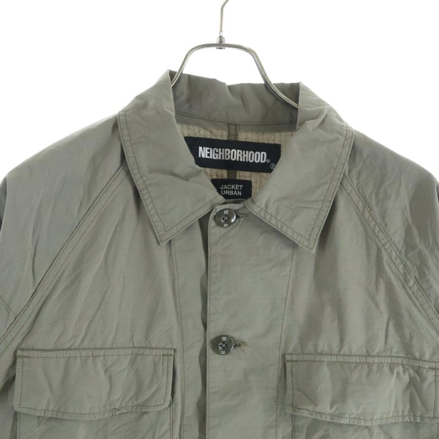 Neighborhood ノーカラーカバーオール NEIGHBORHOOD（ネイバーフッド） 22SS COVERALL/CN-JK リップストップ