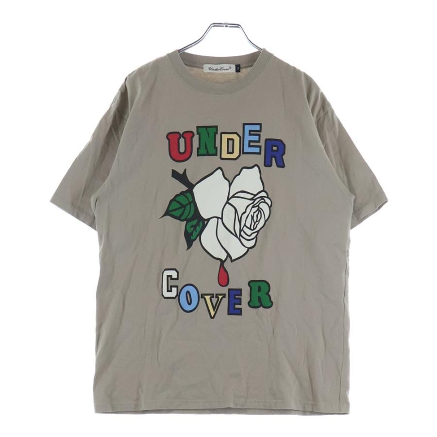 UNDER COVER アンダーカバー Tシャツ・カットソー S ベージュ 【古着】【中古】【送料無料】 中古・古着通販】UNDERCOVER (アンダーカバー) ZERO SET プリントT
