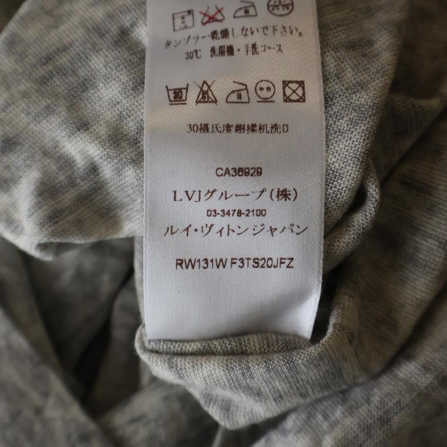 LOUIS VUITTON(ルイヴィトン) チュニック サイズS レディース - RW131WF3TS20JFZ ライトグレー×白 クルーネック/半袖/モノグラム柄 LOUIS VUITTON - LOUIS VUITTON(ルイヴィトン) チュニック サイズS