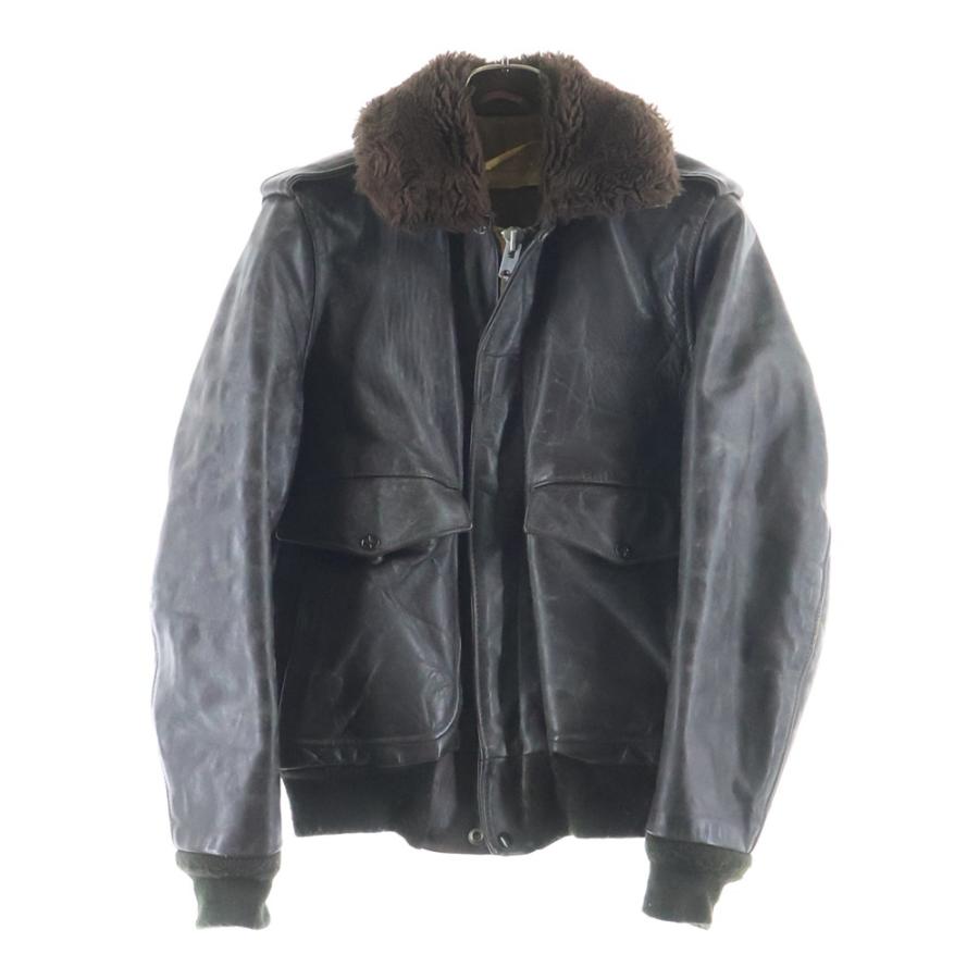SCHOTT ショット 60-70S VINTAGE G-1 ヴィンテージ ボアカラー レザー