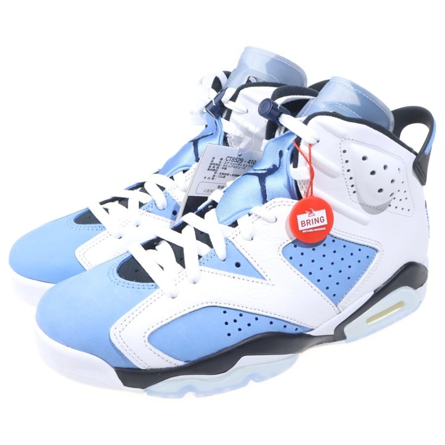 NIKE ナイキ AIR JORDAN 6 UNC CT8529-410 エアジョーダン6 ハイカットスニーカー シューズ ブルー US9/27cm NIKE（ナイキ） AIR JORDAN 6 UNC エアジョーダン6 ハイカット