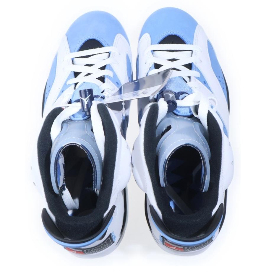 NIKE ナイキ AIR JORDAN 6 UNC CT8529-410 エアジョーダン6 ハイカットスニーカー シューズ ブルー US9/27cm NIKE（ナイキ） AIR JORDAN 6 UNC エアジョーダン6 ハイカット