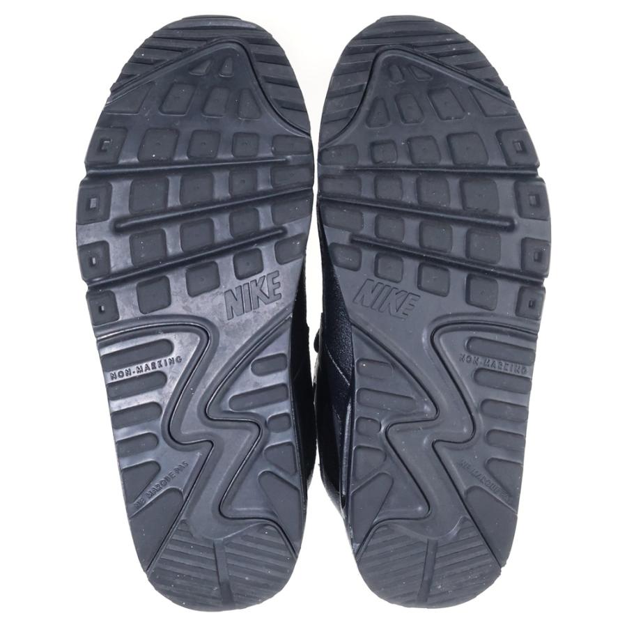 NIKE（ナイキ） GS AIR MAX 90 LTR TRIPLE BLACK エア マックス 90 LTR
