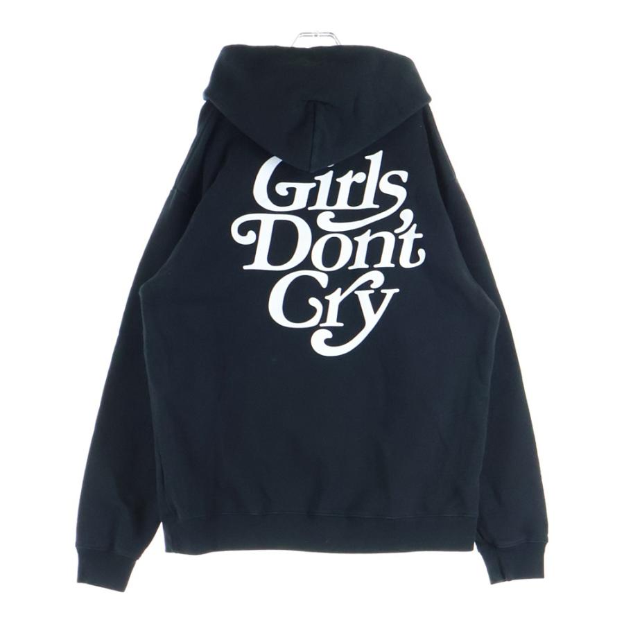 Girls Don't Cry ガールズドントクライ LOGO HOODIE PARKA 背面