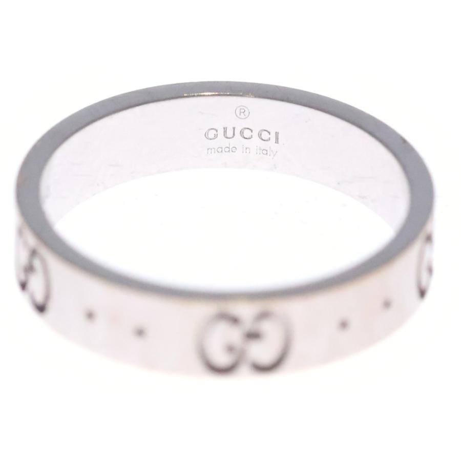 GUCCI（グッチ） アイコン インターロッキングG AU750 K18 WG スリム