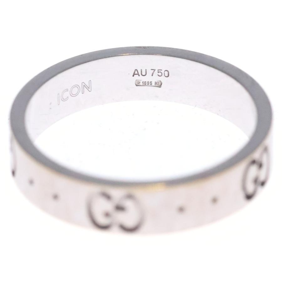 GUCCI（グッチ） アイコン インターロッキングG AU750 K18 WG スリム