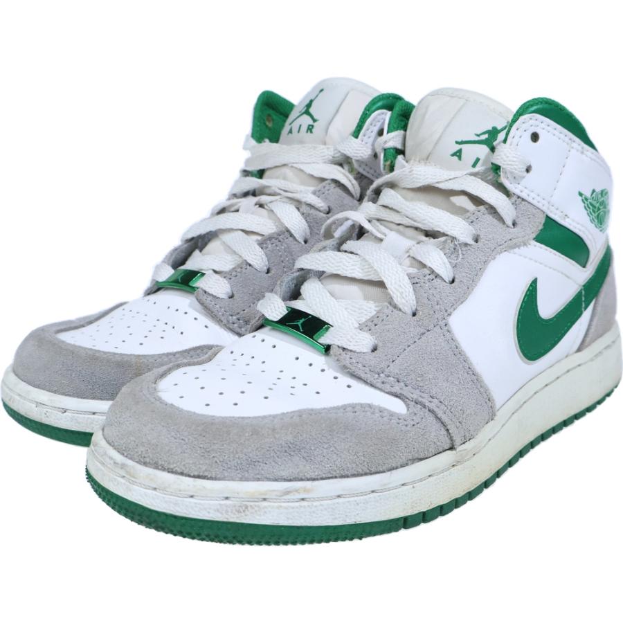 NIKE（ナイキ） AIR JORDAN 1 エアジョーダン スモークグレー ミッド 
