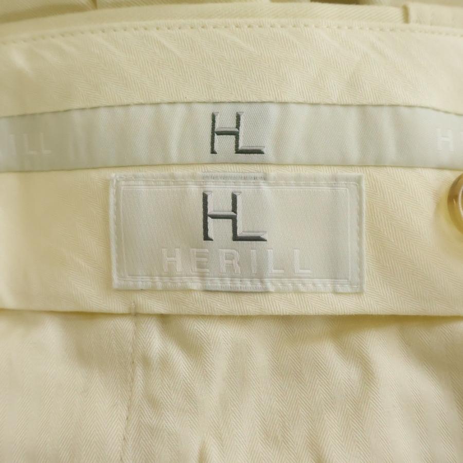 新品　HERILL ヘリル エジプティアンコットン チノパンツ HERILL ヘリル Egyptiancotton Chinopants エジプティアンコットン