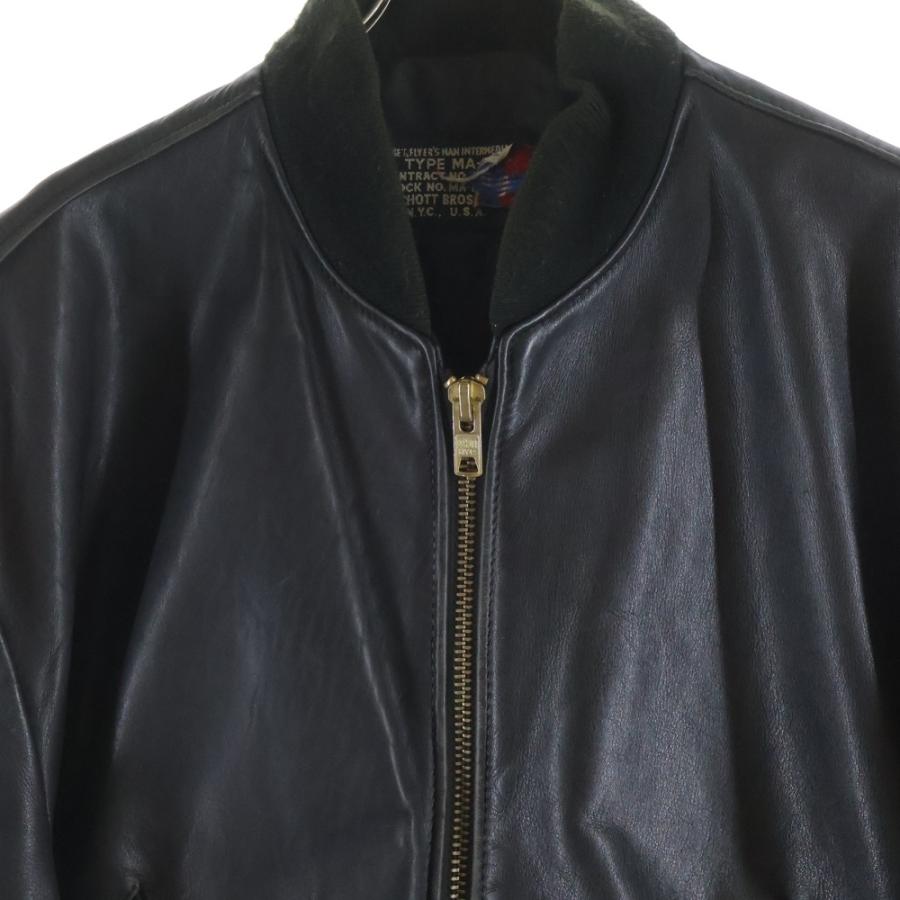 SCHOTT ショット 80S-90S VINTAGE MA-1 レザーボンバー ヴィンテージ