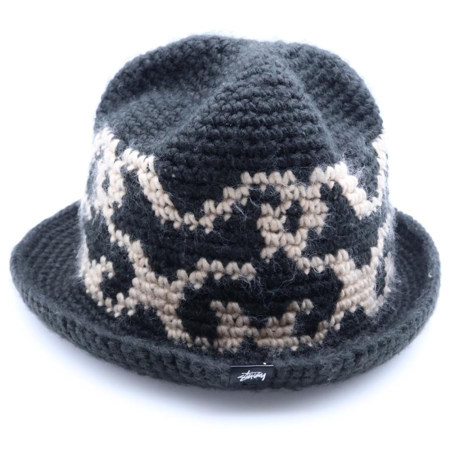 STUSSY KNIT BUCKET HAT ニット　クラッシャーハット STUSSY（ステューシー） KNIT BUCKET HAT ニットバケット クラッシャー