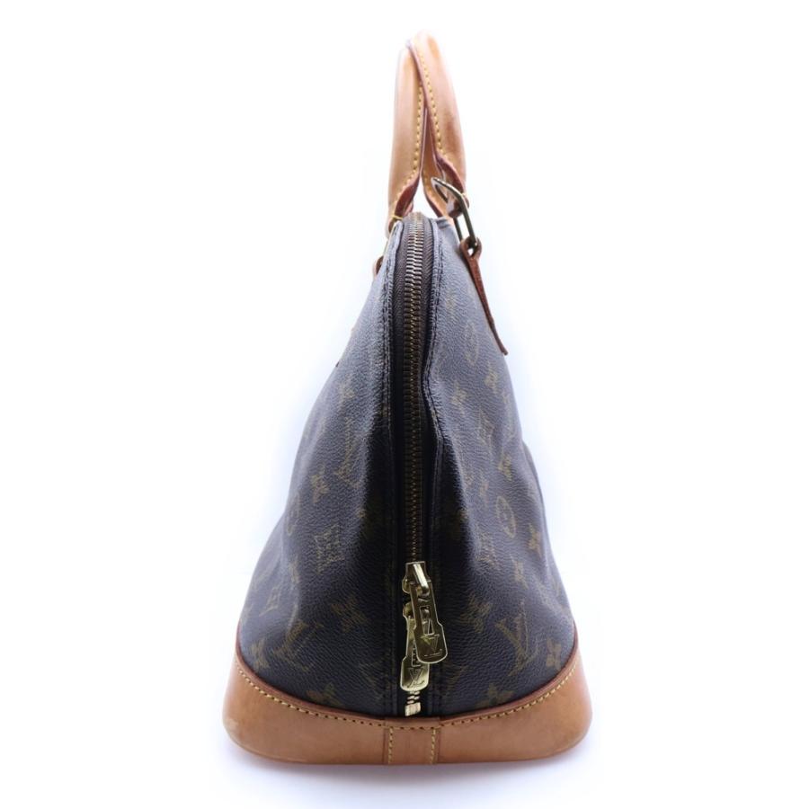 LOUIS VUITTON ルイヴィトン モノグラム アルマPM ハンドバッグ ブラウン PVCレザー M51130 VI0966_2