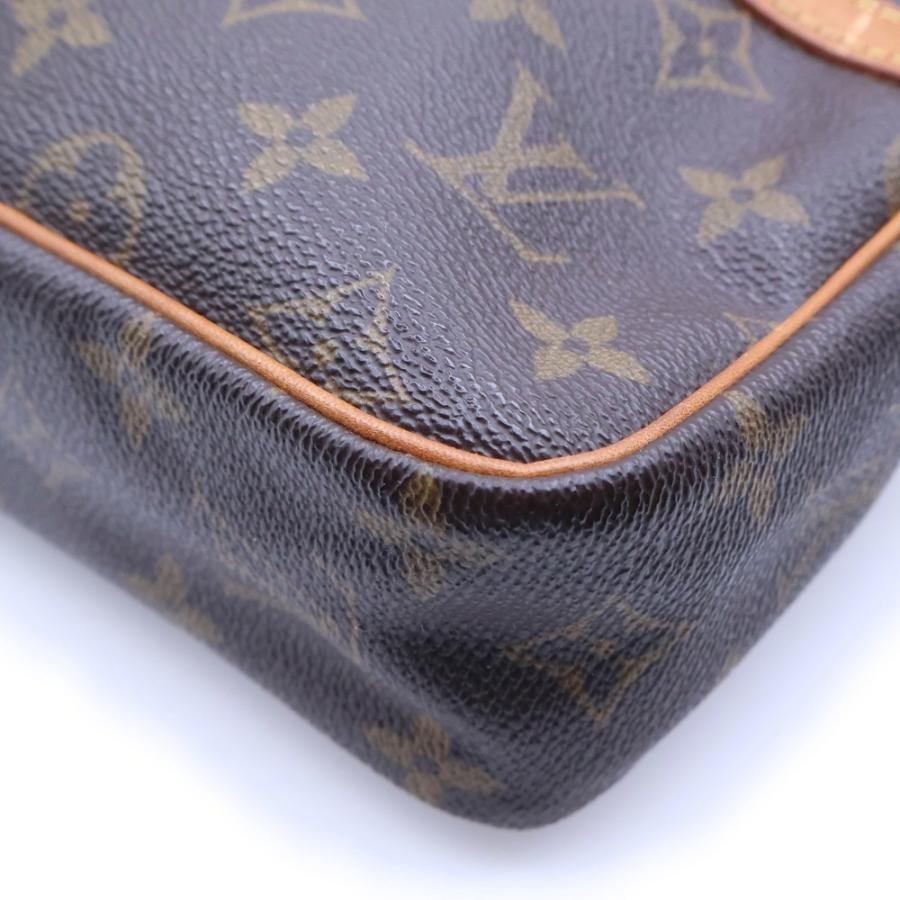 【良品】ルイヴィトンモノグラムセカンドバッグ新品ショルダー鑑定済!ハンドバッグ LOUIS VUITTON（ルイ・ヴィトン） コンピエーニュ モノグラム セカンド