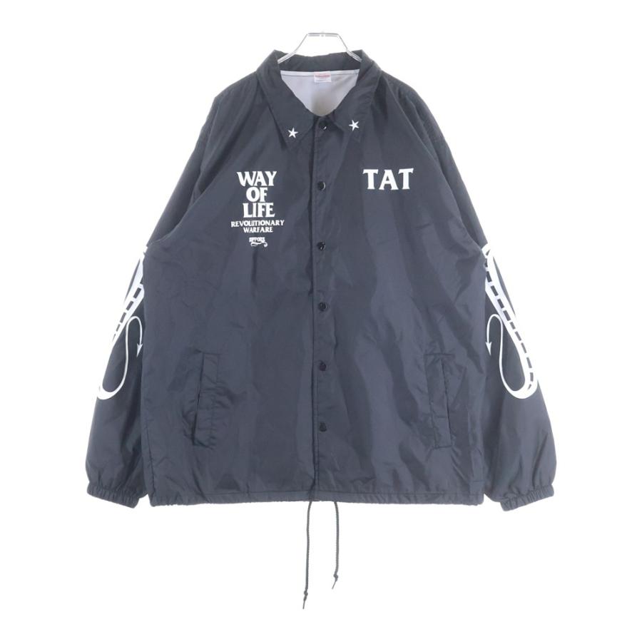 RATS（ラッツ） 24AW ×TAT 30TH COACH JACKET 背面プリント スナップ 