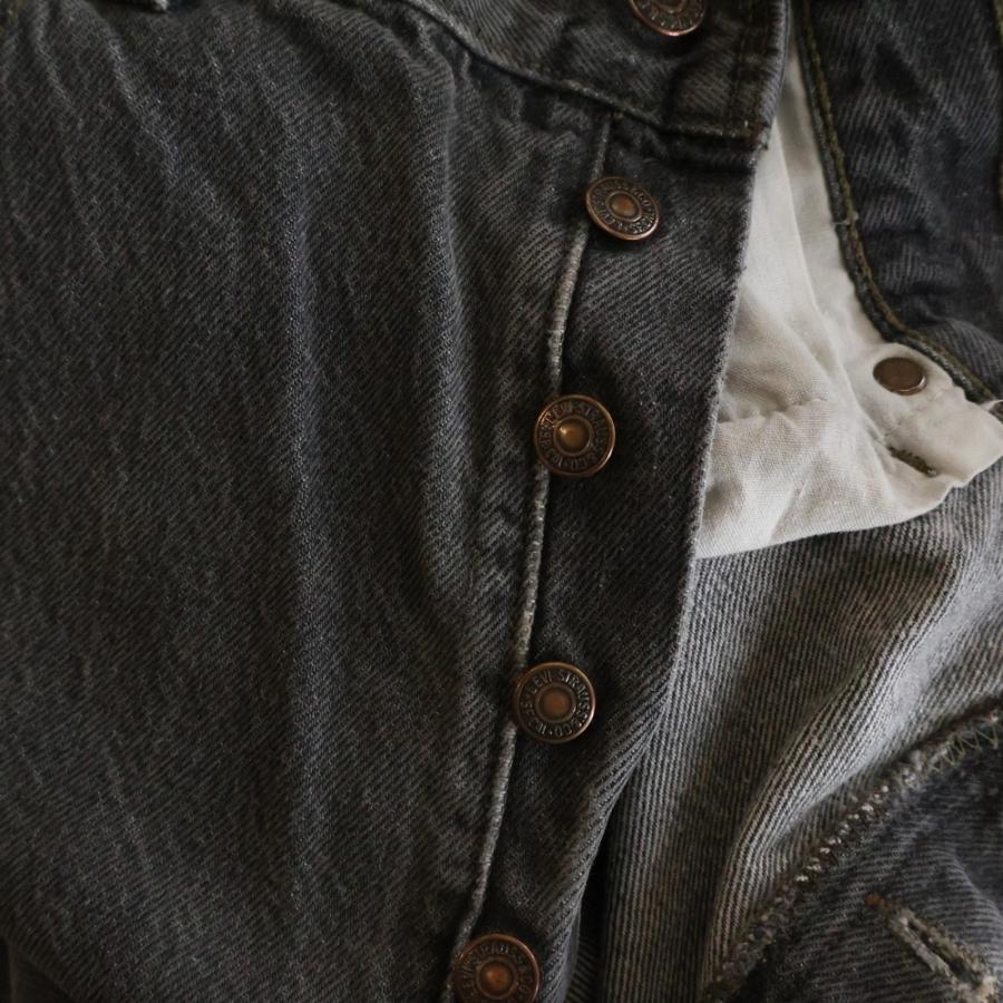 Levi's（リーバイス） 90S VINTAGE 501 先染めブラック スモールe
