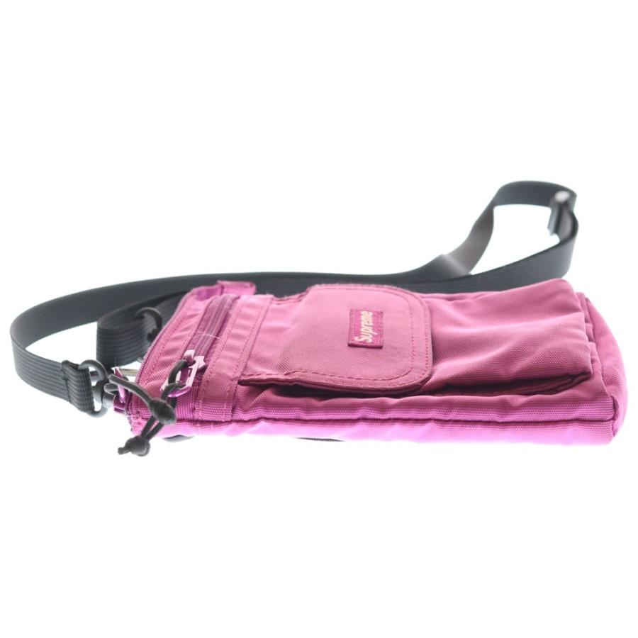 SUPREME シュプリーム 19AW Shoulder Bag ロゴ刺繍 ショルダーバッグ サコッシュ ピンク Supreme（シュプリーム） 19AW Shoulder Bag ロゴ刺繍 ショルダー