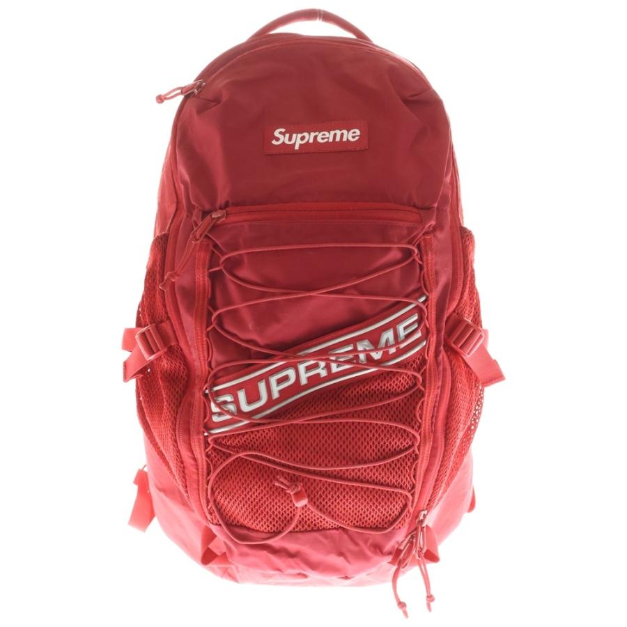 【新品　未使用】Supreme ナイロンリュック　赤 Supreme（シュプリーム） 23AW Backpack ロゴデザイン バックパック