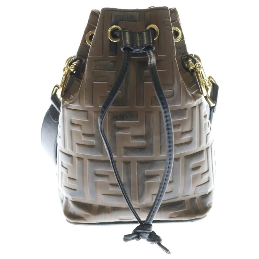FENDI（フェンディ） MON TRESOR モン トレゾール ミニ ズッカ カーフ