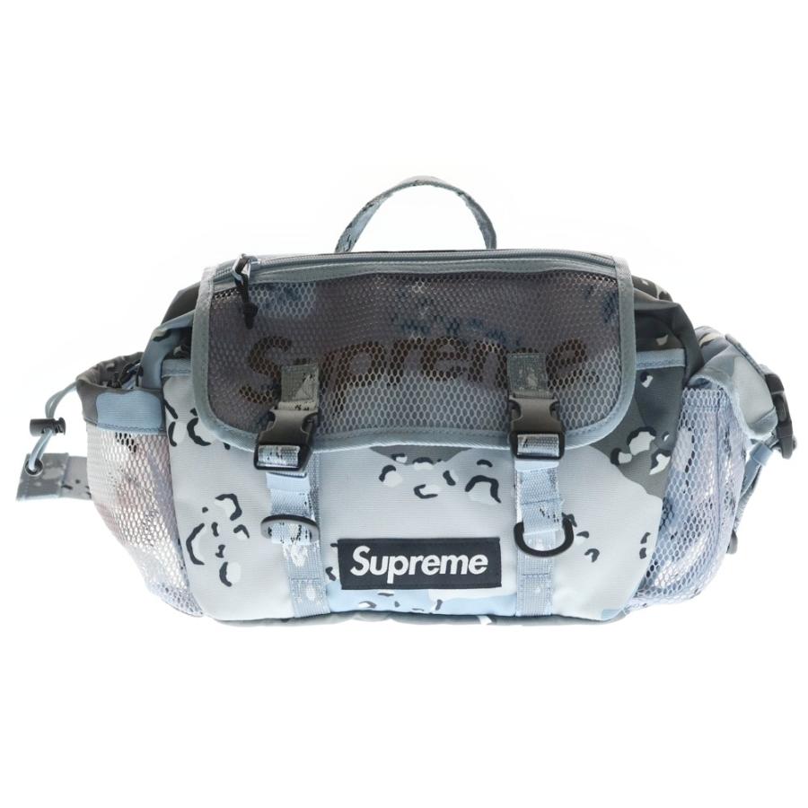 20SS supreme シュプリーム　 Waist Bag Camo Blue Supreme（シュプリーム） 20SS Waist Bag Blue Camo カモフラージュ柄