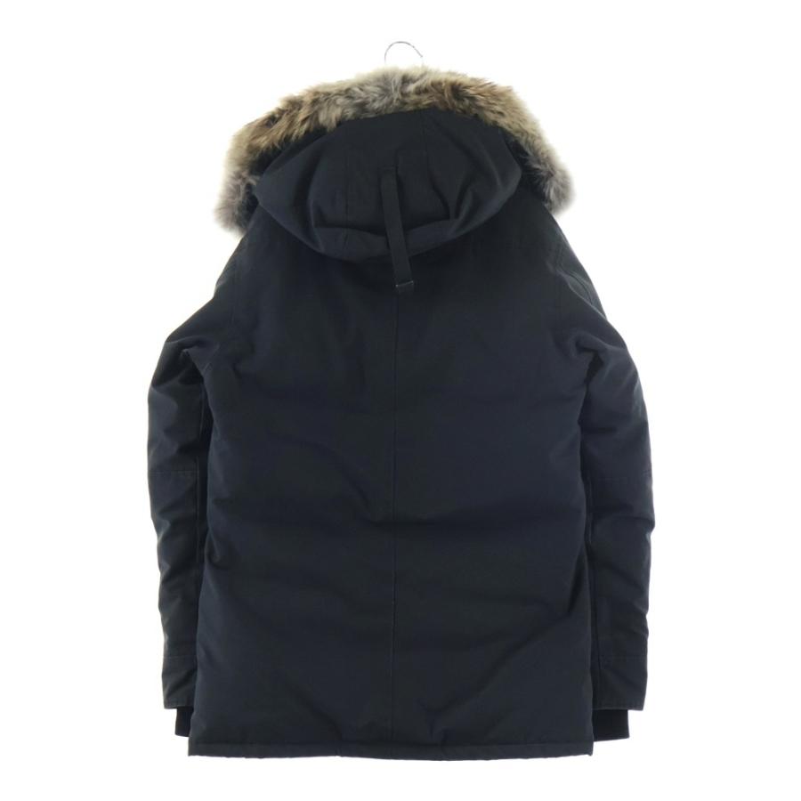 CANADA GOOSE カナダグース CHATEAU PARKA シャトー パーカー ファー付き フーデッド ジップアップ ダウンジャケット ブラック 3426MA_1