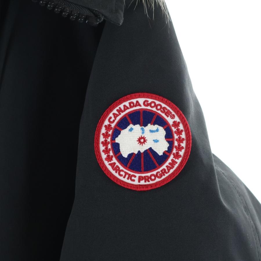 CANADA GOOSE カナダグース CHATEAU PARKA シャトー パーカー ファー付き フーデッド ジップアップ ダウンジャケット ブラック 3426MA_2