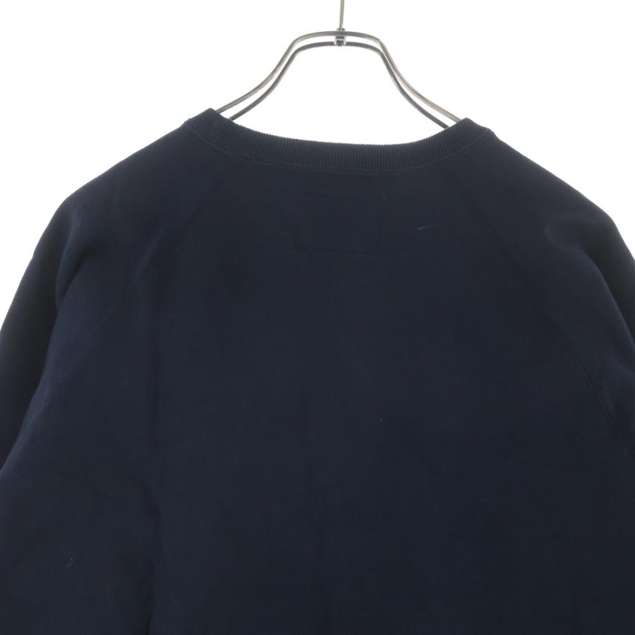 WTAPS ダブルタップス 25AW SIGN-RGYD SWEATER フロントロゴ クルーネックスウェット トレーナー ネイビー 252ATDT-CSM05_3