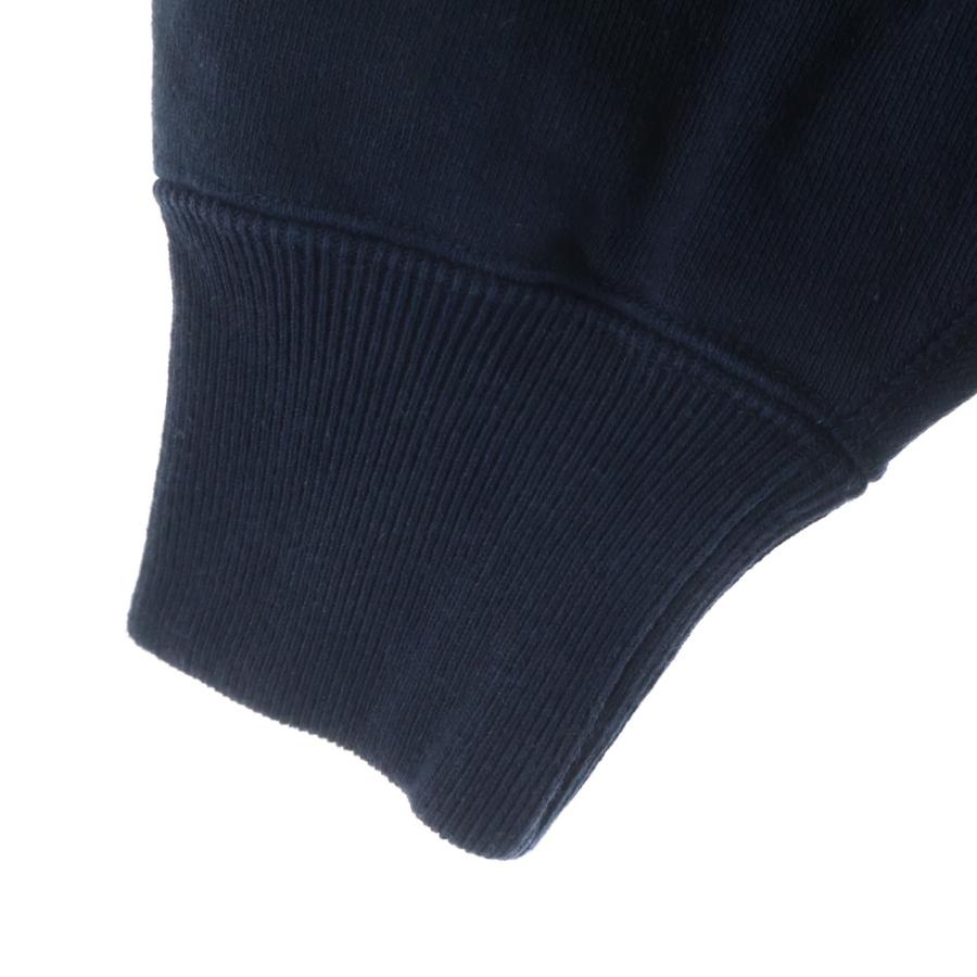 WTAPS ダブルタップス 25AW SIGN-RGYD SWEATER フロントロゴ クルーネックスウェット トレーナー ネイビー 252ATDT-CSM05_5
