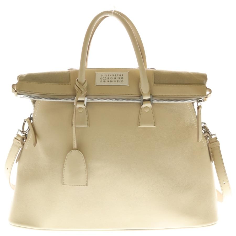 Maison Margiela（メゾンマルジェラ） 5AC LARGE レザー 2WAY ハンド 