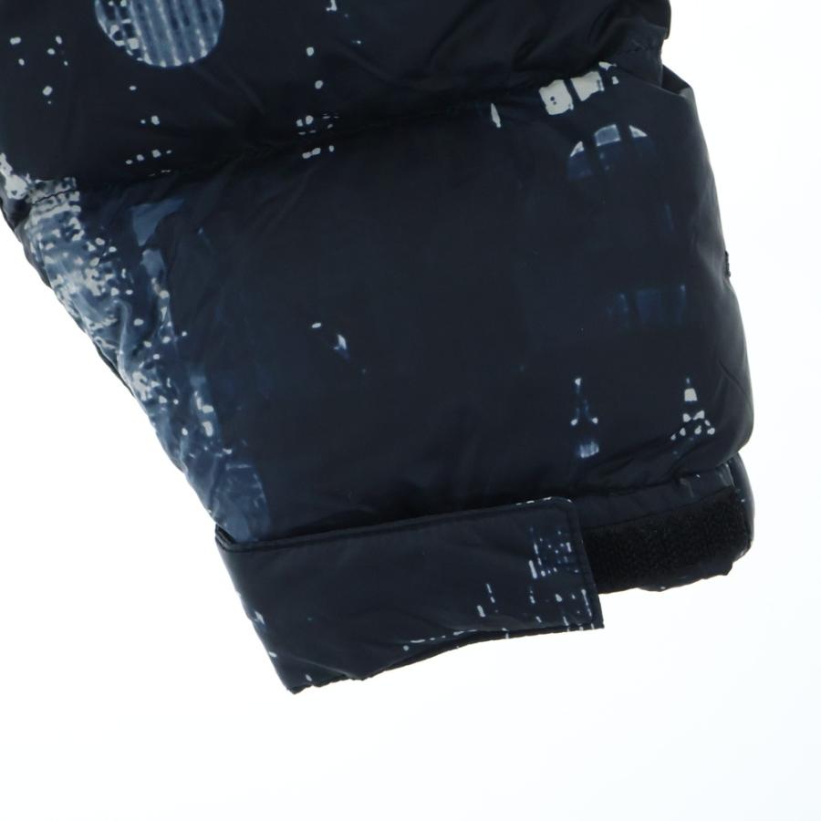 ザノースフェイス 18AW ×エクストラバター ナイトクロウラーズ ヌプシ ジップアップダウンジャケット ネイビー NF0A47CUの画像