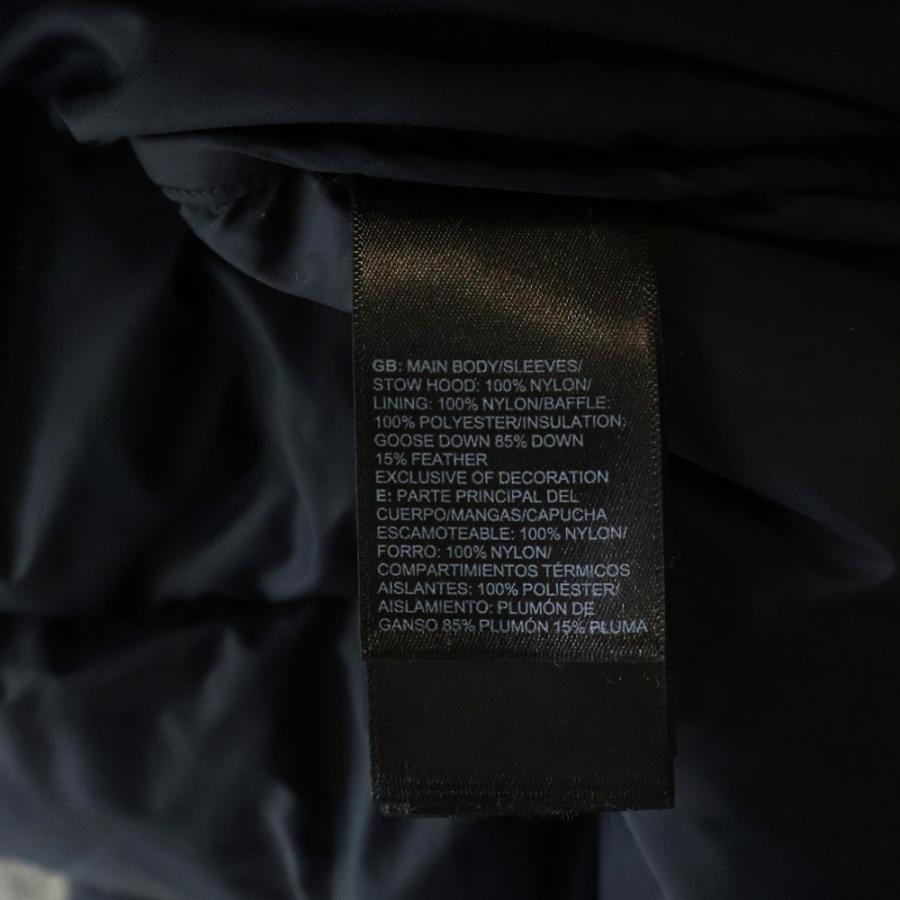 ザノースフェイス 18AW ×エクストラバター ナイトクロウラーズ ヌプシ ジップアップダウンジャケット ネイビー NF0A47CUの画像