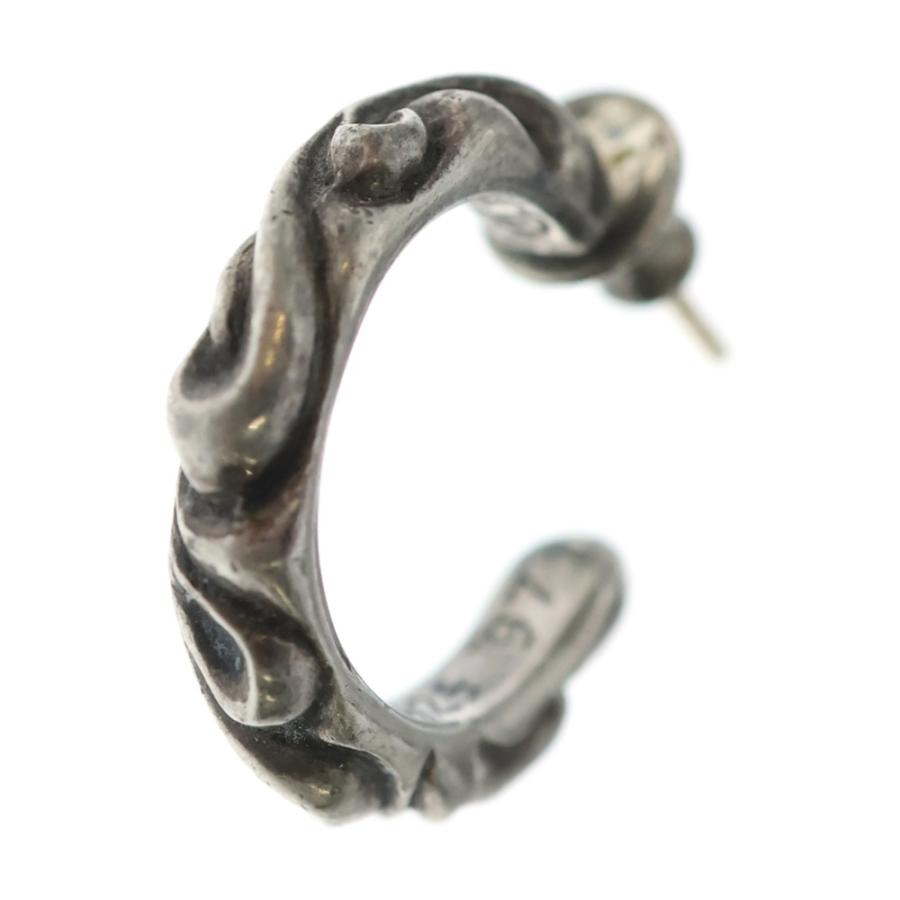 CHROME HEARTS（クロムハーツ） HOOP SCROOL スクロール フープピアス