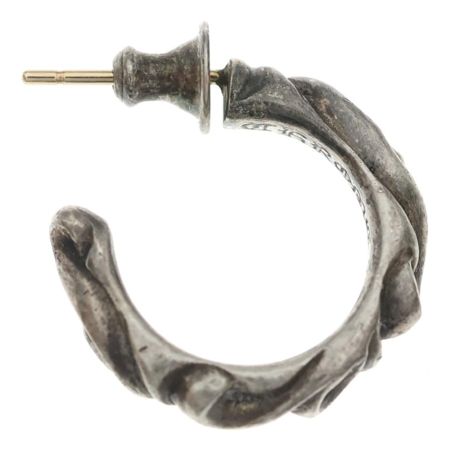 CHROME HEARTS（クロムハーツ） HOOP SCROOL スクロール フープピアス