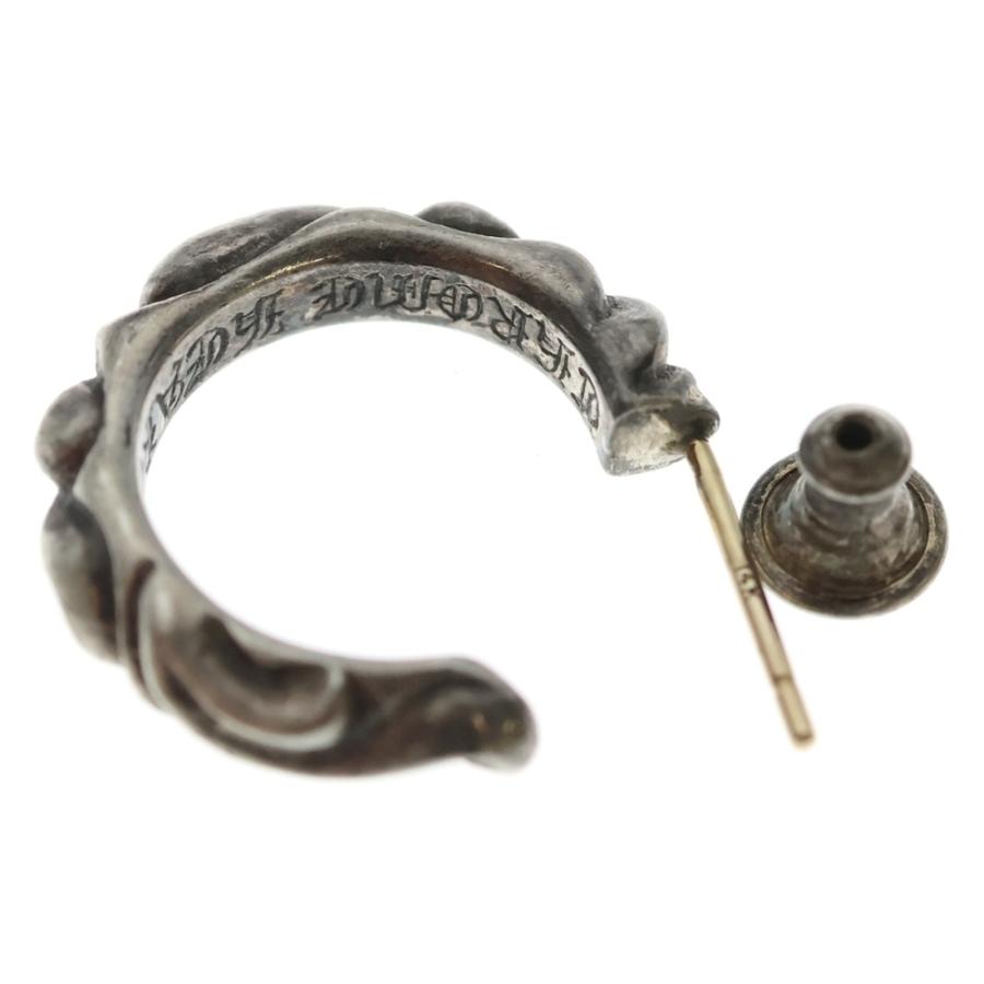 CHROME HEARTS（クロムハーツ） HOOP SCROOL スクロール フープピアス