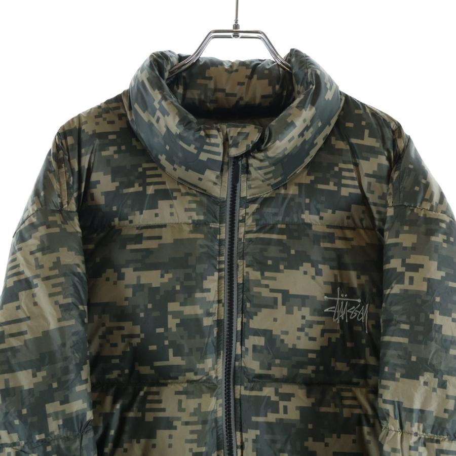 STUSSY（ステューシー） MICRO RIPSTOP DOWN JACKET デジタルカモ