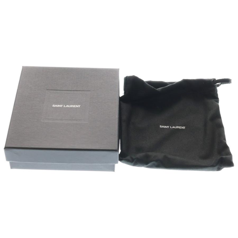 SAINT LAURENT PARIS サンローランパリ フロントロゴ レザー カード