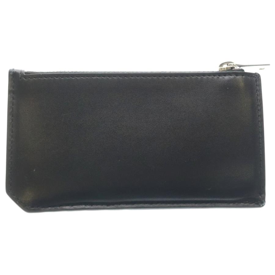 SAINT LAURENT PARIS サンローランパリ フロントロゴ レザー フラグメント カードケース ブラック 609362 SAINT LAURENT PARIS サンローランパリ フロントロゴ レザー