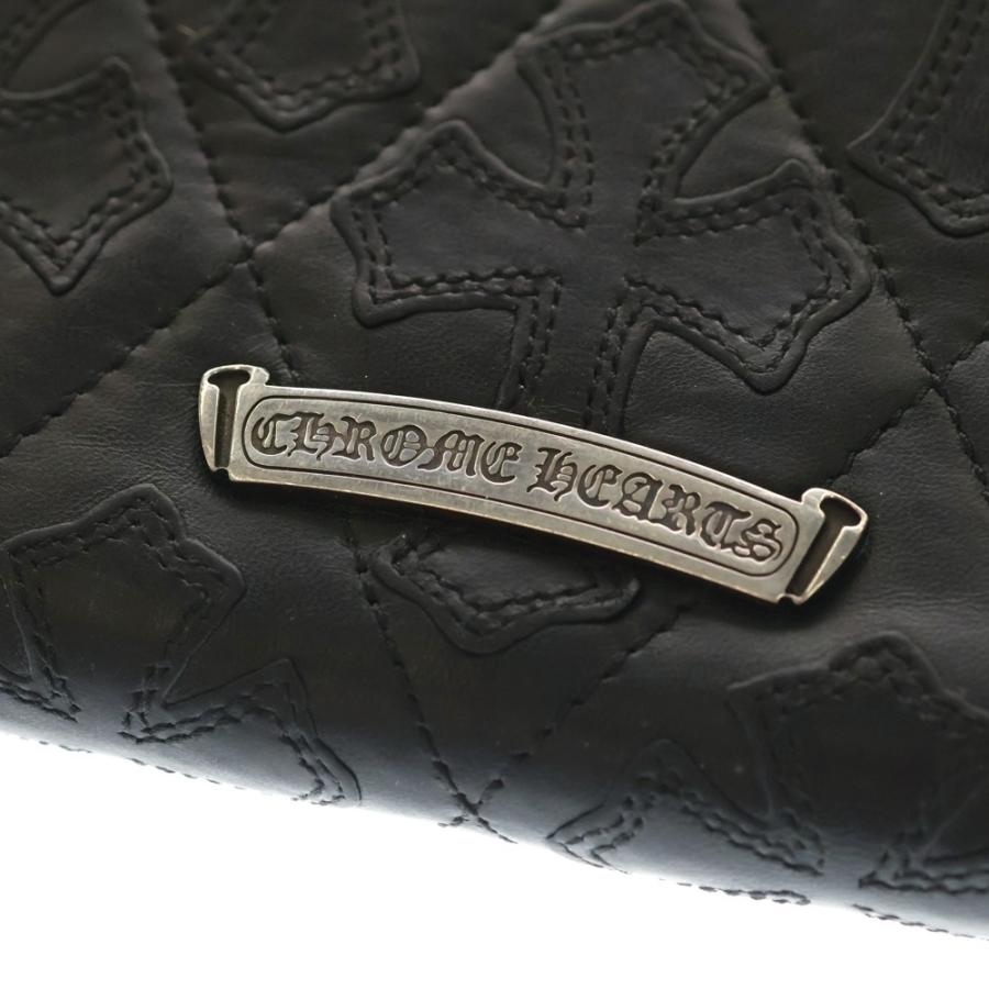 CHROME HEARTS（クロムハーツ） REC F ZIP QUILTED WALLET