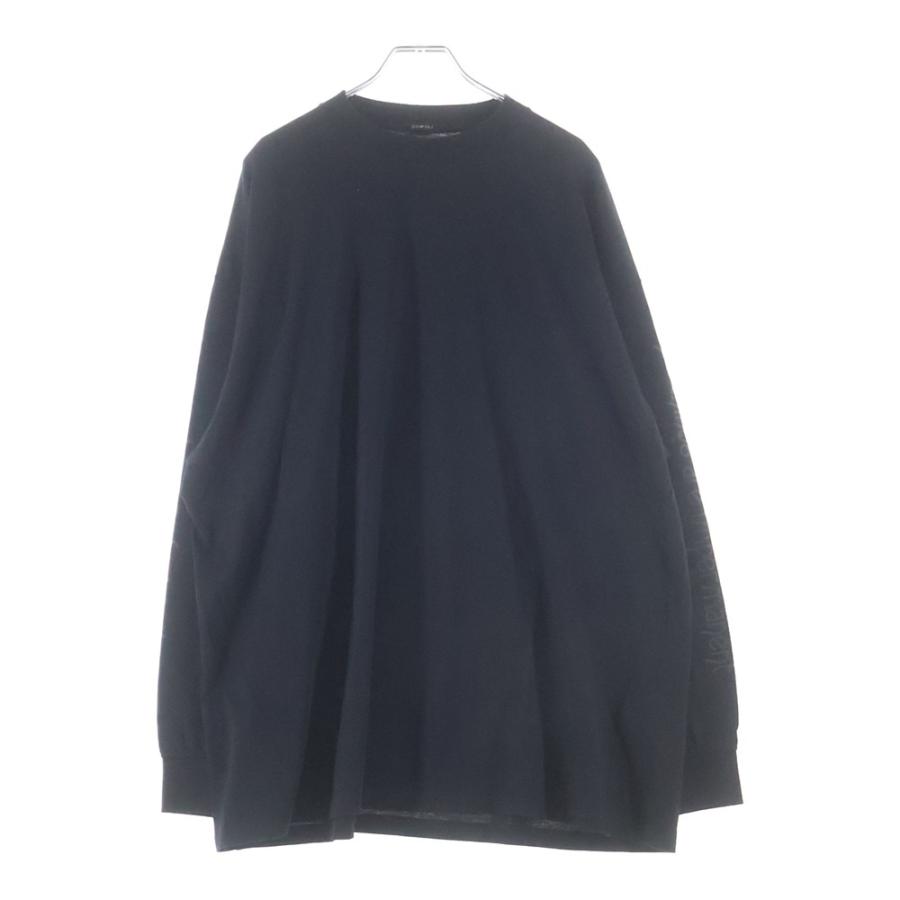 COMOLI（コモリ） 25AW コットンカシミヤ 長袖Tシャツ クルーネック