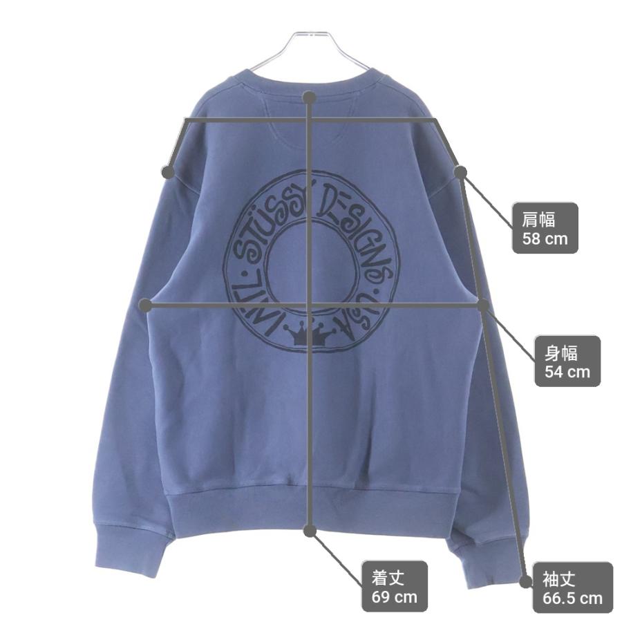 STUSSY（ステューシー） 24AW BUANA CREW PIGMENT DYED ブアナ クルー
