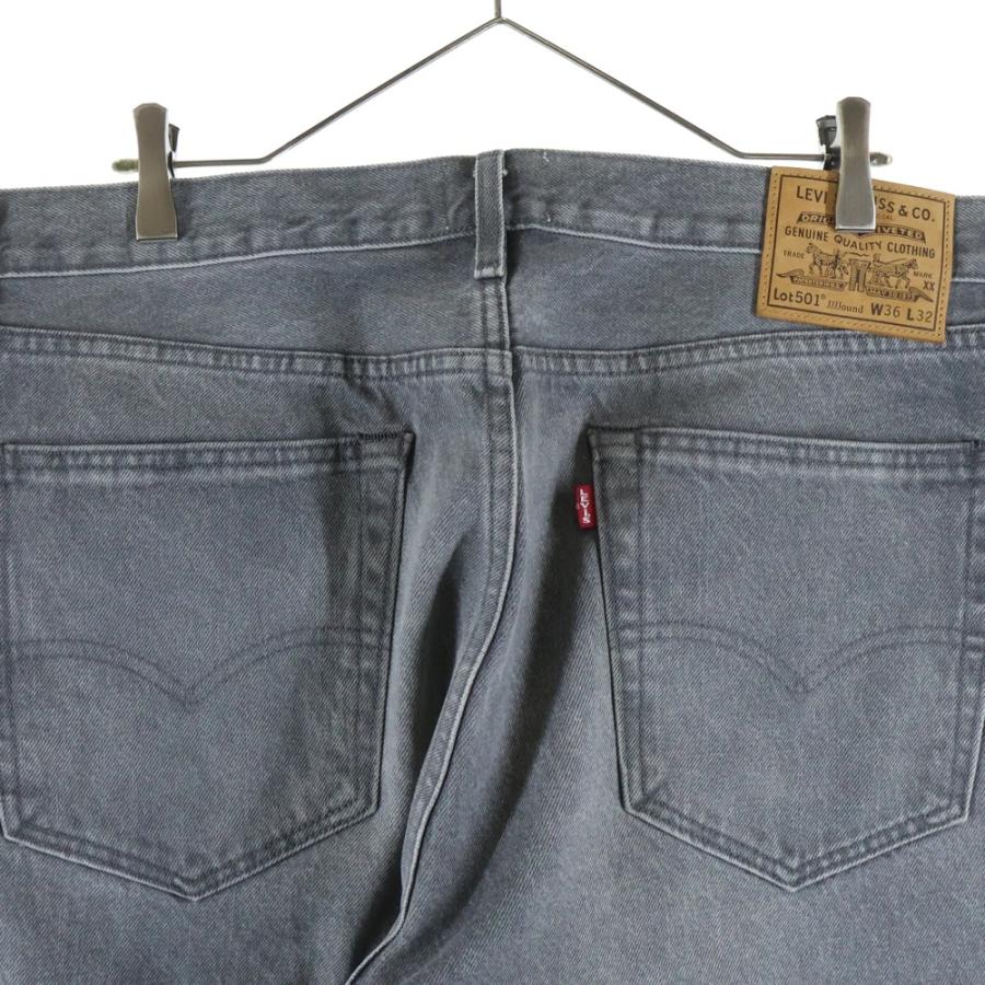 Levi's JJJJound 501 【W36】デニムパンツ ダークグレー Levi's（リーバイス） ×JJJJound 501 ジョウンド レザーパッチ