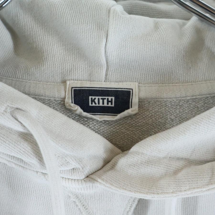 KITH（キス） ロゴエンブロイダリー プルオーバーフーディー パーカー