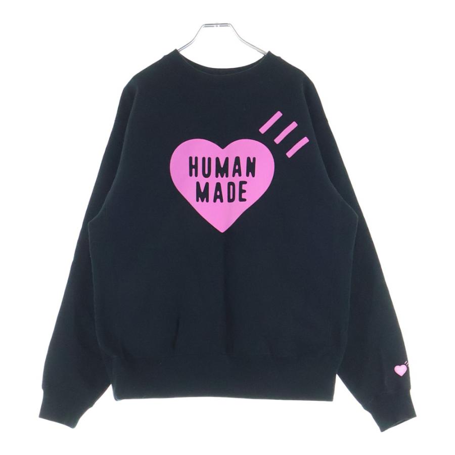 HUMAN MADE ハートロゴ スウェット ブラック XL HUMAN MADE（ヒューマンメード） ヒューマンメイド 25AW HEART