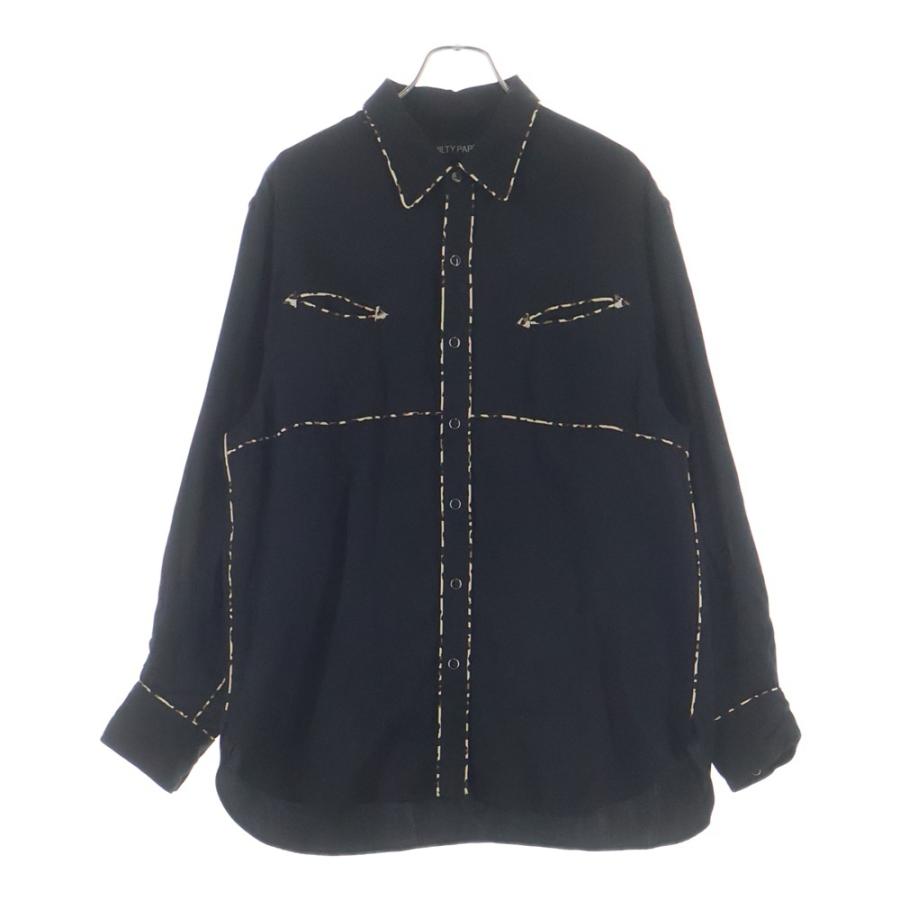 WACKO MARIA（ワコマリア） 23AW WESTERN SHIRT レオパード切り替え