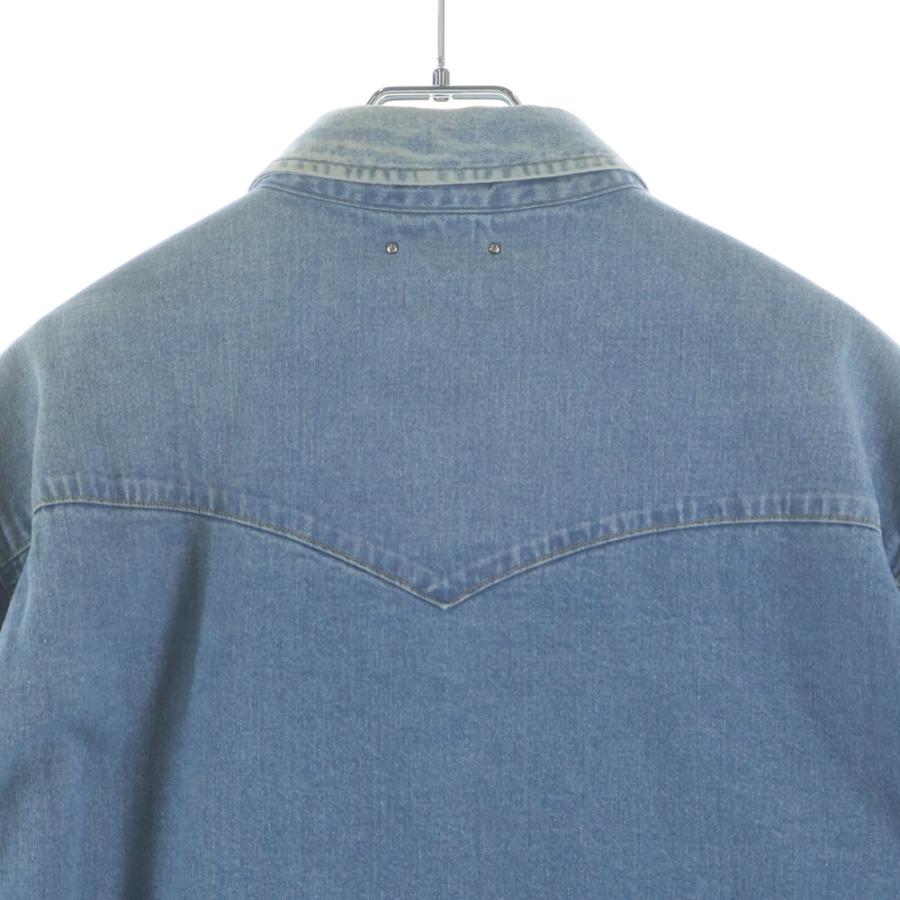 MINEDENIM（マインデニム） 22SS DENIM WESTERN LAYERED SH デニム