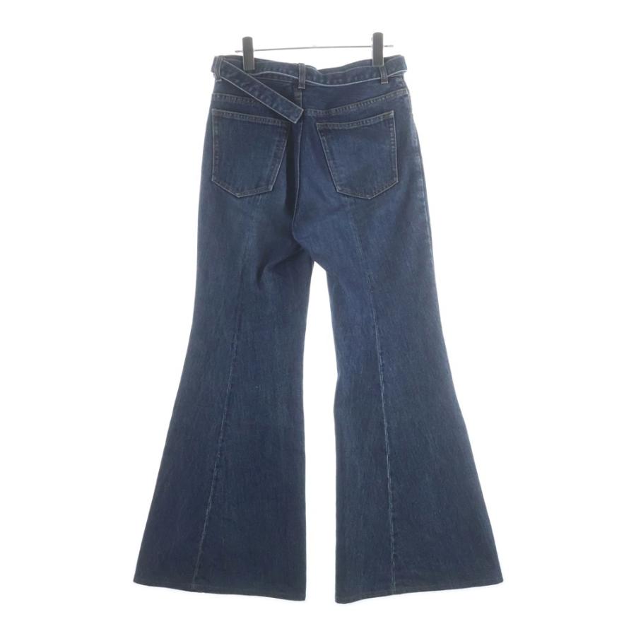 新品タグ付き sacai サカイ ベルテッドフレア デニムパンツ 24ss sacai（サカイ） 24SS DENIM PANTS ベルテッド付き フレアデニムパンツ