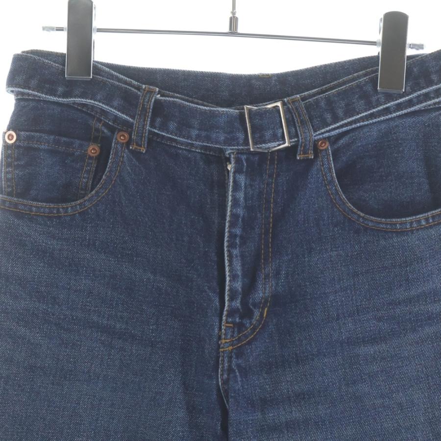 新品タグ付き sacai サカイ ベルテッドフレア デニムパンツ 24ss sacai（サカイ） 24SS DENIM PANTS ベルテッド付き フレアデニムパンツ
