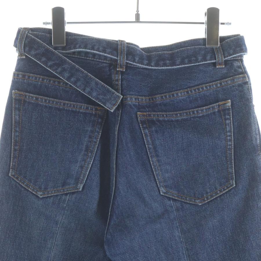 sacai（サカイ） 24SS DENIM PANTS ベルテッド付き フレアデニムパンツ
