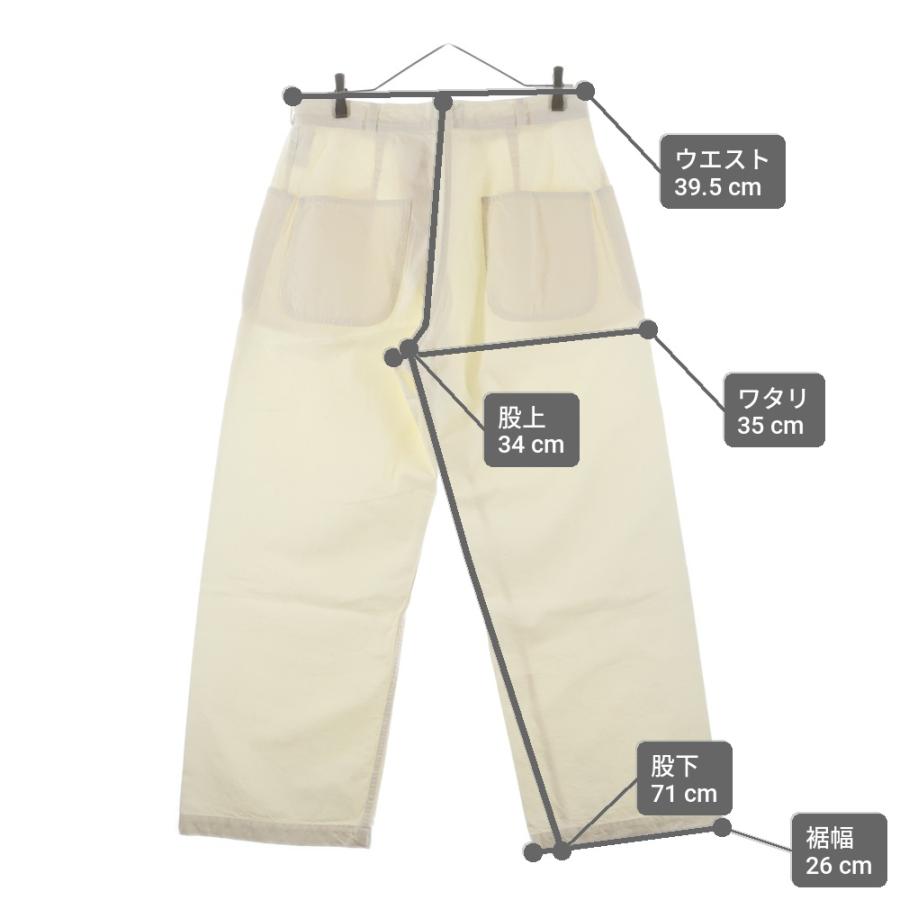 HERILL ヘリル 25SS NEPDENIM UTILITY PANTS ネップデニム